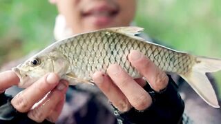 Сёмга по-тайски на реке Salawin в горах Таиланда