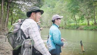 Сёмга по-тайски на реке Salawin в горах Таиланда