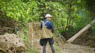 Сёмга по-тайски на реке Salawin в горах Таиланда