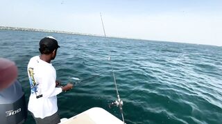 Морская рыбалка центр Dubai и причалы вокруг что клюет прямо в городе?