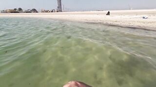 Dubai морская рыбалка в Dubai последний день с берега часть 4