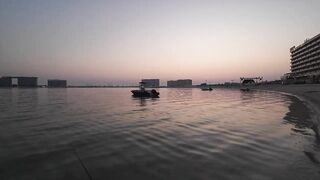 Dubai морская рыбалка в Dubai последний день с берега часть 4