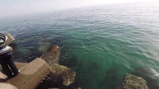Rock Fishing в United Arab Emirates на камнях что клюет и как не резать леску