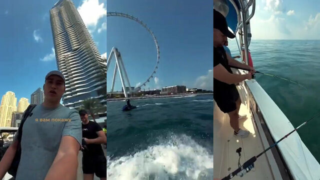 Dubai Marina и три удочки - морская рыбалка в Дубае коротким выходом