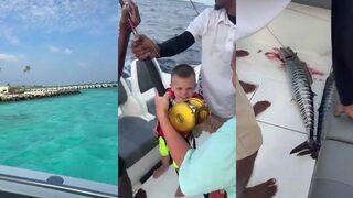 Мальдивы: вахо 17 кг и как его дотянули без нервов до борта