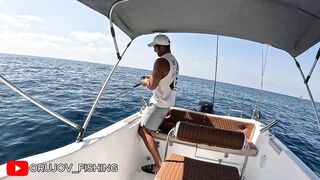 Охота на amberjack в Alanya, Turkey и трофейные поклёвки в Средиземном море