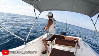 Охота на amberjack в Alanya, Turkey и трофейные поклёвки в Средиземном море