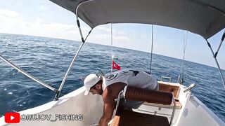 Охота на amberjack в Alanya, Turkey и трофейные поклёвки в Средиземном море