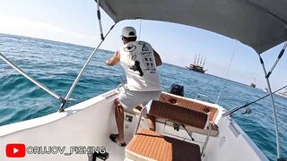 Охота на amberjack в Alanya, Turkey и трофейные поклёвки в Средиземном море