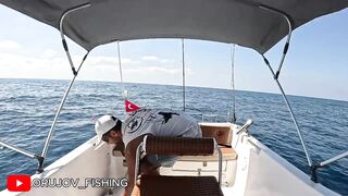 Охота на amberjack в Alanya, Turkey и трофейные поклёвки в Средиземном море