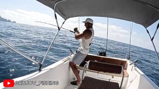 Охота на amberjack в Alanya, Turkey и трофейные поклёвки в Средиземном море