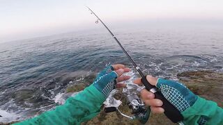 LRF ловля Tral в Alanya Konakli на ультралайт с берега и пирса