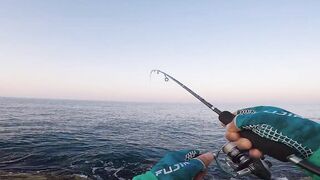 LRF ловля Tral в Alanya Konakli на ультралайт с берега и пирса