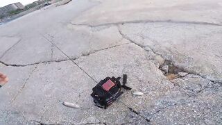 LRF ловля Tral в Alanya Konakli на ультралайт с берега и пирса