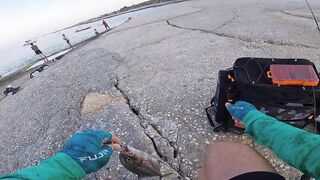 LRF ловля Tral в Alanya Konakli на ультралайт с берега и пирса