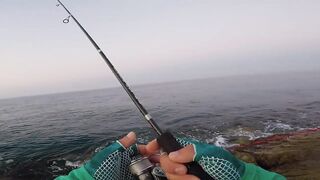 LRF ловля Tral в Alanya Konakli на ультралайт с берега и пирса