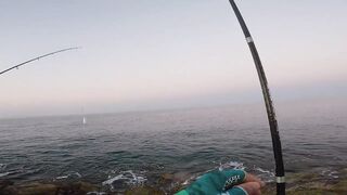 LRF ловля Tral в Alanya Konakli на ультралайт с берега и пирса