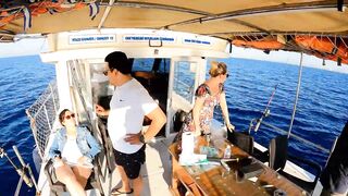 Antalya Fishing Tour bonito поймали и приготовили на борту как получилось
