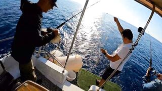 Antalya Fishing Tour bonito поймали и приготовили на борту как получилось