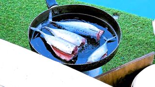 Antalya Fishing Tour bonito поймали и приготовили на борту как получилось