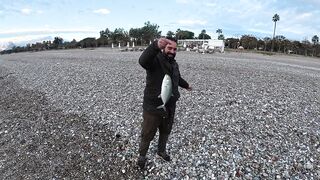 Antalya Kasnak и первый день охоты на трала у скал Средиземного моря