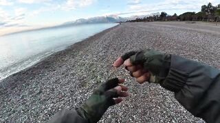 Antalya Kasnak и первый день охоты на трала у скал Средиземного моря