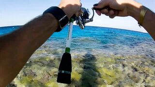 Рыбалка в Хургаде с берега часть 1 камни и первые поклевки на рассвете