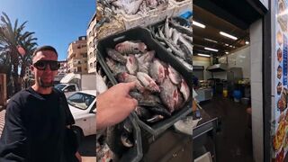 Рыбный рынок в Хургаде, Египет: какие морепродукты берут рыбаки осенью 2025