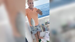 الغردقة, رحلة صيد ٩ ٢٠٢٣ морская рыбалка и короткие моменты на воде