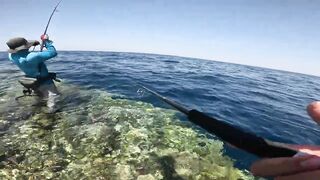 Морская рыбалка в Египте с друзьями: Красное море, Хургада и яркий трофейный день
