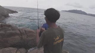 Fishing in Phuket прогулка по Patong и Paradise Beach с удочкой