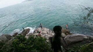 Fishing in Phuket прогулка по Patong и Paradise Beach с удочкой
