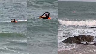 Вьетнам Муйне чем занят мужик в море и как живет рыбацкая деревня