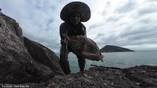 Mui Yen/Муи Йен - бурный мыс и глубина только под крупного хищника