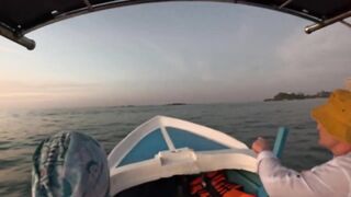 Unawatuna Унаватуна рыбалка с лодки утром и как выбирают точку у берега