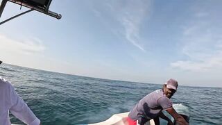 Unawatuna Унаватуна рыбалка с лодки утром и как выбирают точку у берега