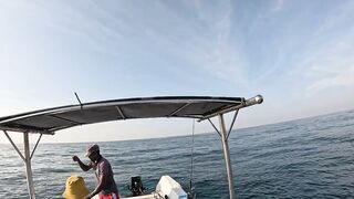 Unawatuna Унаватуна рыбалка с лодки утром и как выбирают точку у берега