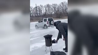 Лютые туристы на лодке знакомство с нашей рыбалкой на озере