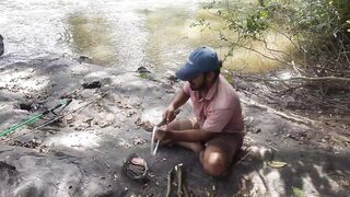 Sri Lanka නයි ඔලුවොන්ට කටු බැන්දා что за снасть и на кого она?