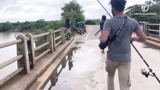 Deduru Oya Sri Lanka как ловят පට්ට මාළු и чем приманивают