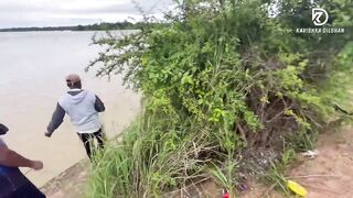 Deduru Oya Sri Lanka как ловят පට්ට මාළු и чем приманивают