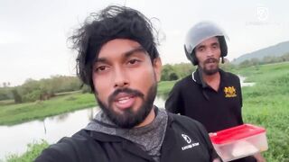 Sri Lanka - Maguru Oya Fishing странный опыт с рыбой из දැදුරු ඔය