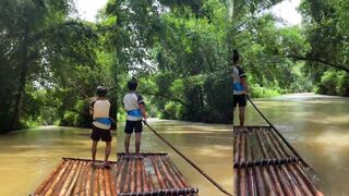 Бамбуковые плоты Khao Lak: сплав по реке и прогулка по нацпарку