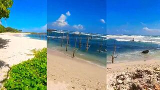 Stilt Fishing#srilanka#galle#රිටිපන්න මාලු ඇල්ලීම subscribe කරන්න friends.