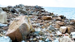 海南三亚龙栖湾波波利海岸，寻找到一处最适合海钓的地方，来看看