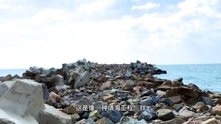 海南三亚龙栖湾波波利海岸，寻找到一处最适合海钓的地方，来看看