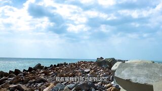 海南三亚龙栖湾波波利海岸，寻找到一处最适合海钓的地方，来看看