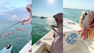 三亚海钓 Sanya на яхте пошло как по маслу улов много и клев не отпускает