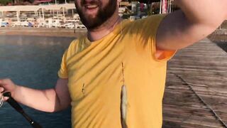 Турция Tekirova grouper на спиннинг и бешеный клев хирургов