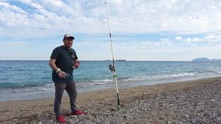 Tekirova Kıyıdan Balık Avındayız [4K] - Tral, Levrek, Çupra, Mırmır Merası #SurfCasting